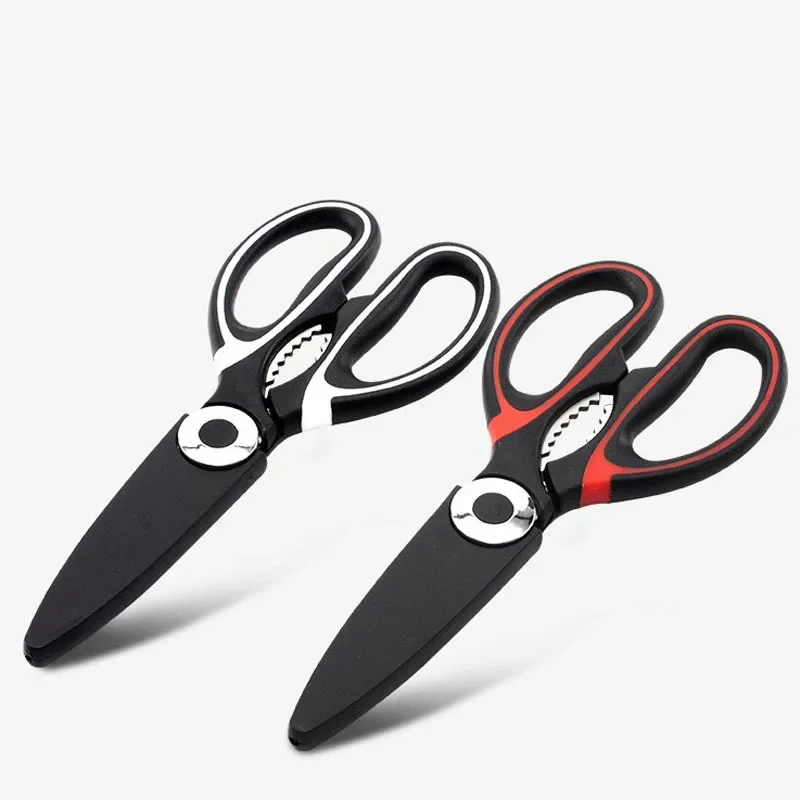 

Kitchen Cooking Scissors Stainless Steel Utility Chicken Bone Scissors Kitchen Multi-Purpose Heavy Duty Meat Poultry Scissors