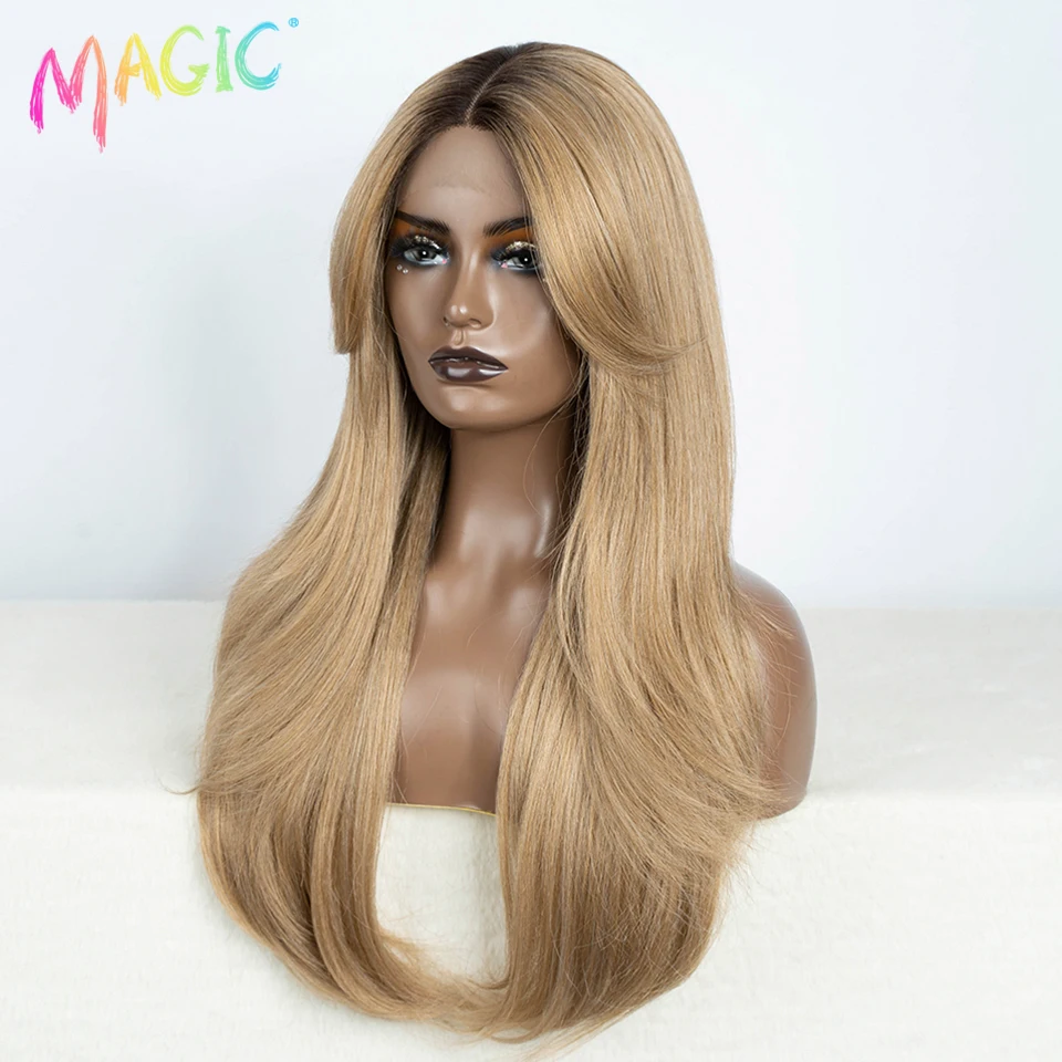 Magic-Perruque Synthétique Lace Front Cosplay pour Femme, 26 \