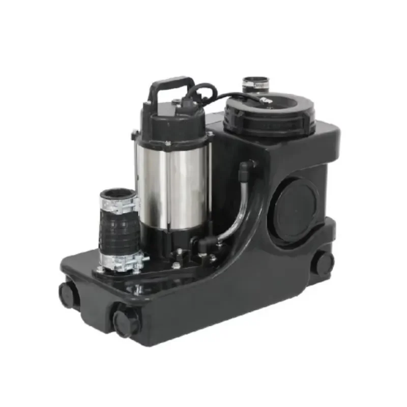 Light Weight Sewage Lifting Station Mini Power 0.4KW External Quiet Wastewater Pump for Basement Laundry Toilet