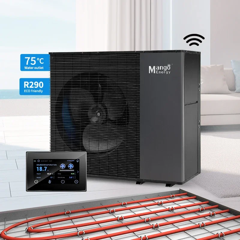 BEST SELL New R290 All-in-one Type Heat Pump A+++ Mono Heat Pump with Heating Cooling and DHW Function