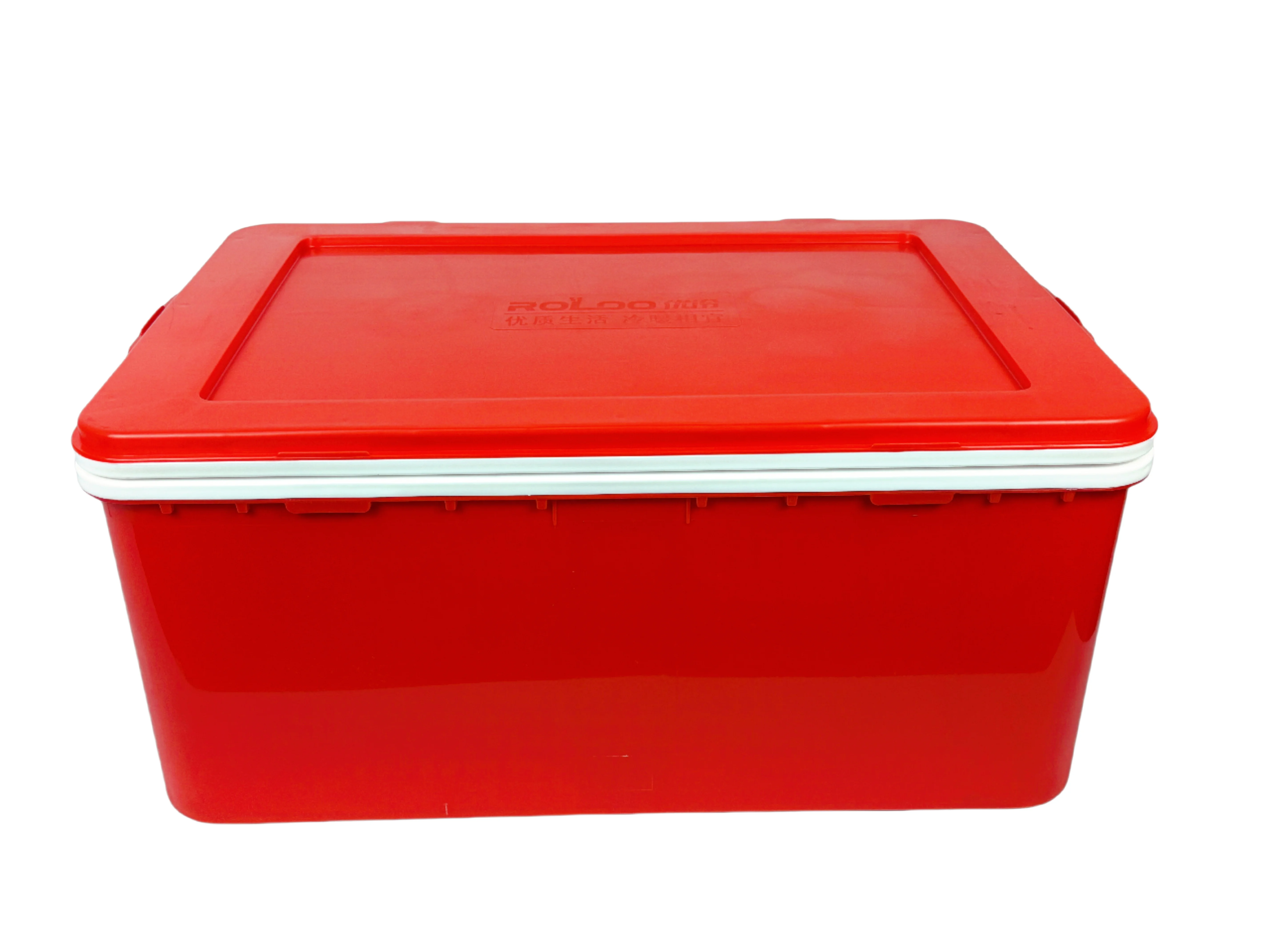 صندوق تبريد معزول لمقلاة الطعام سعة 35 لترًا، حقن PP مصبوب للتخزين البارد والنقل، صندوق معزول