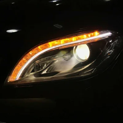 

Автомобильные фары, модифицированные фары, галогенные фары, обновленные ксеноновые лампы для Mercedes Benz ML350 W166 2012-2015