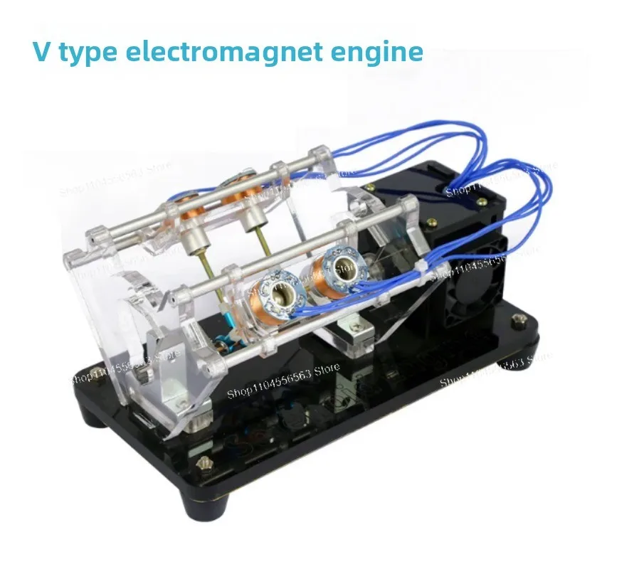 Motor Model Teaching Motor Toy Small Motor High Speed 5v Manual DIY V Electromagnet Engine