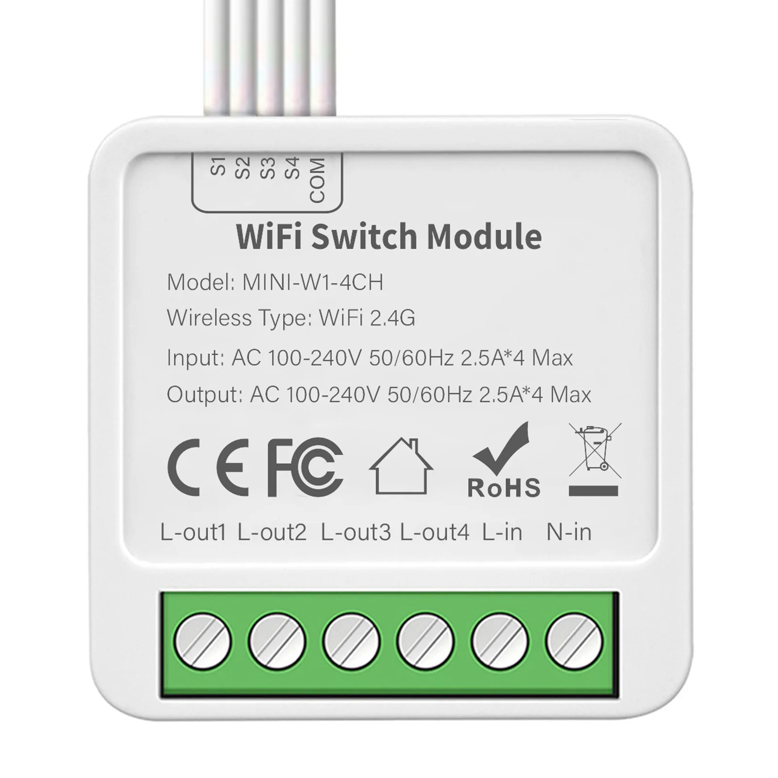 Simplified Home Lighting Solutions WiFi Controlled For Smart Switch Compatible with For Tuya Ecosystem and Voice Commands