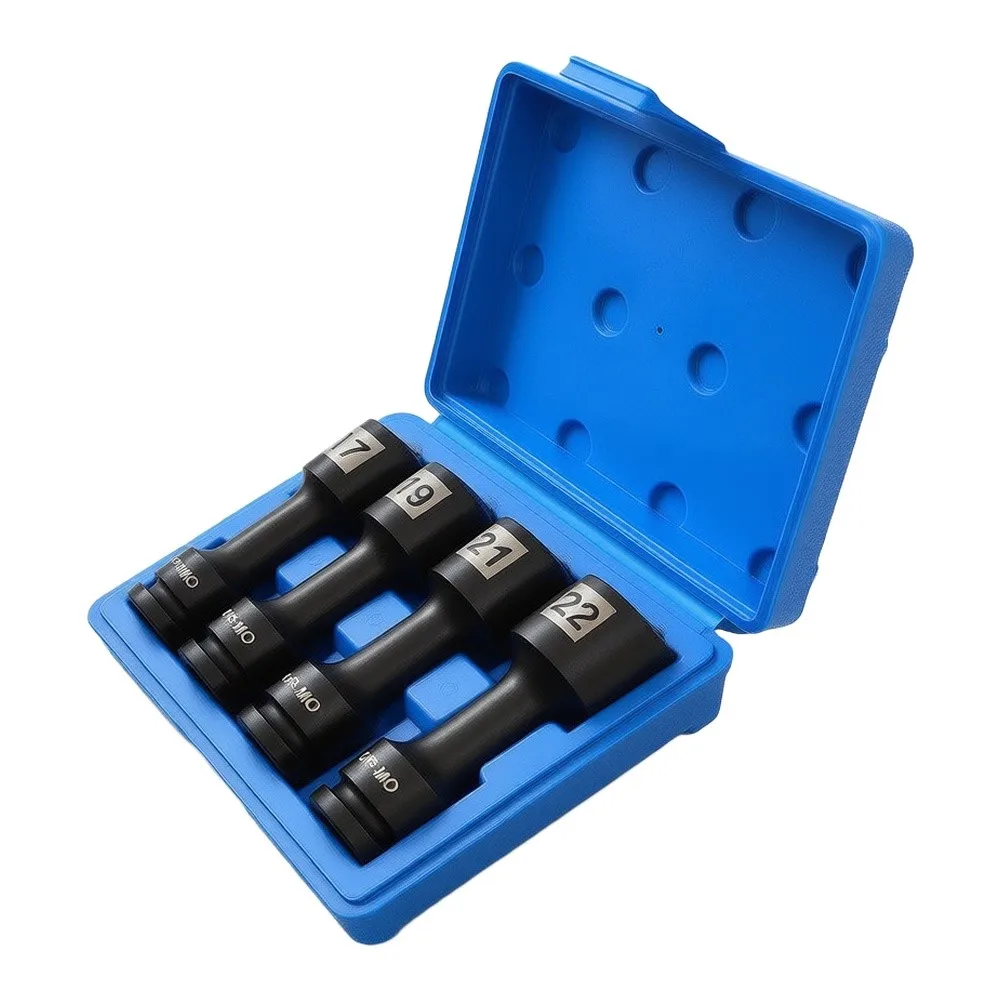 Wheel Lug Nut Tool Tire Socket Set Compact Lightweight Design Standard Tool Fit for swift Application Removal Wheel