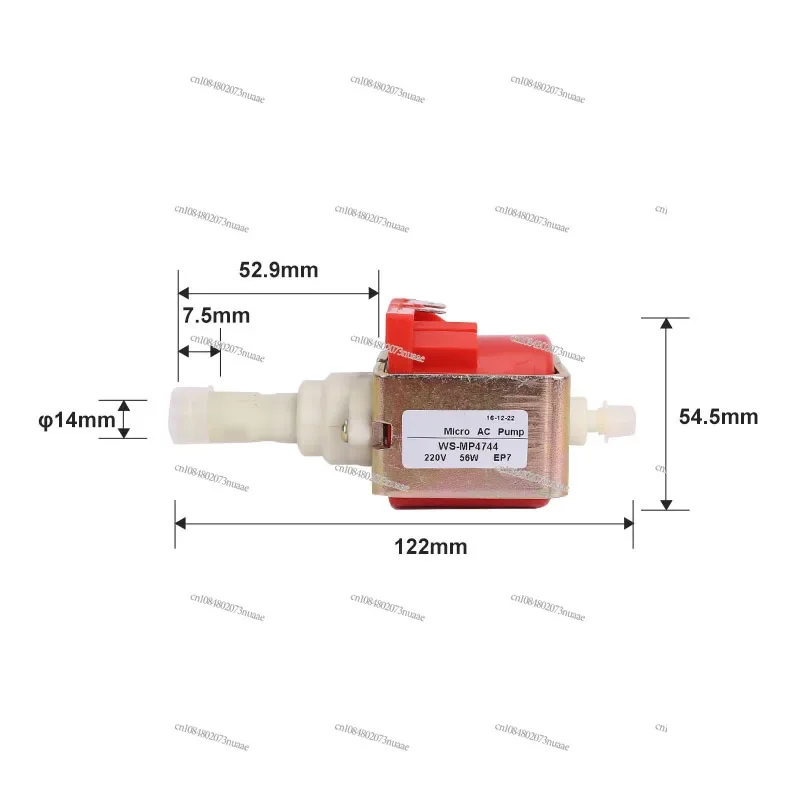 High-performance EP7/EP5 Electromagnetic Pumps: Suitable for Sofa Washers and Coffee Machines