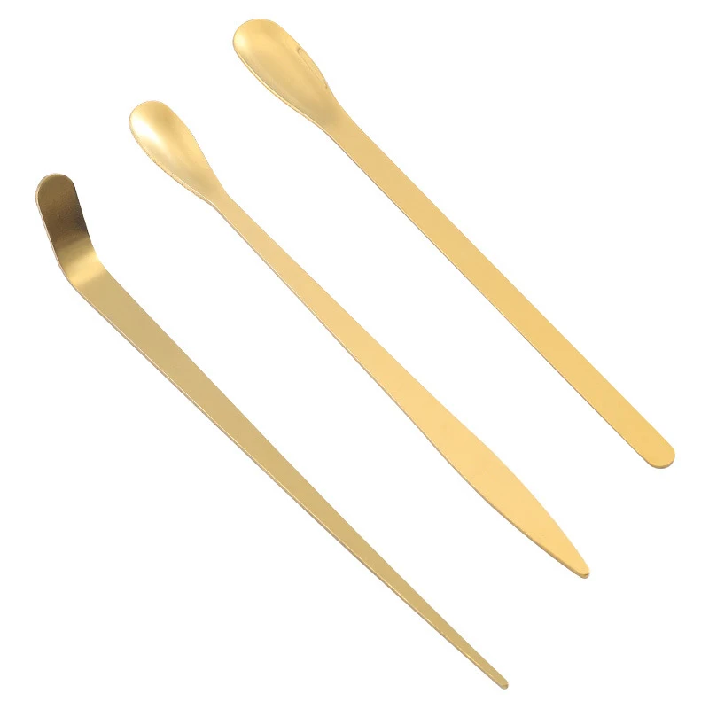 5Pcs Matcha Scoop Tea Ceremony Kitchen Tool Teaware Stainles