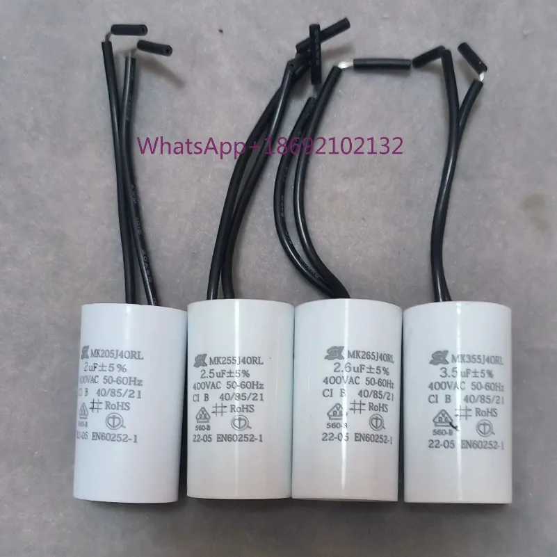 1Pcs Applicable To MK265N40RL 2.6UF 400V Wilo Water Pump Accessories, Wall-hung Boiler Circulating Pump Starting Capacitor