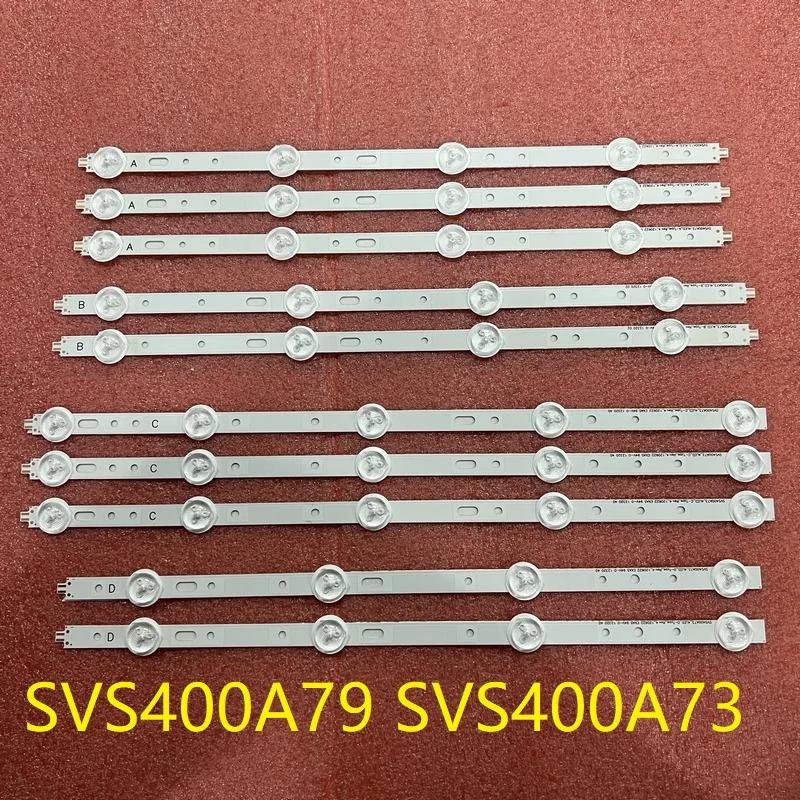 LED strip for 40PFL3107H 40PFL3208H 40PFL3208K 40PFL3208T Toshiba 40D1333B 40L1333B LTA400HM23  SVS400A73 SVS400A79 A B D C D