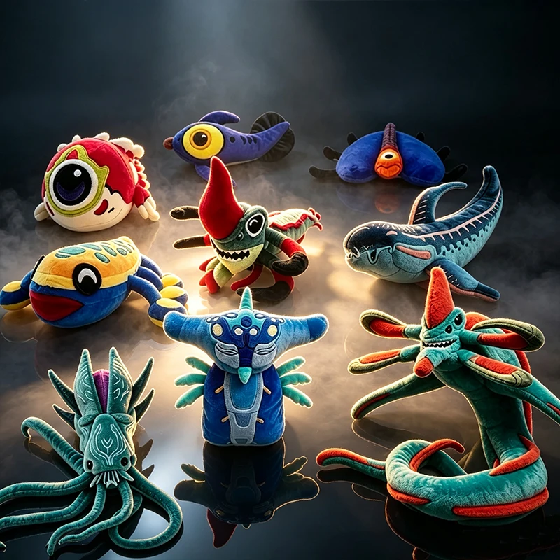 Hot Anime Subnautica Plush Subnautica 2 Oculus Sea Creature Plush Game Peripheral Death Leviathan Plushie Doll Toy Fans Gift