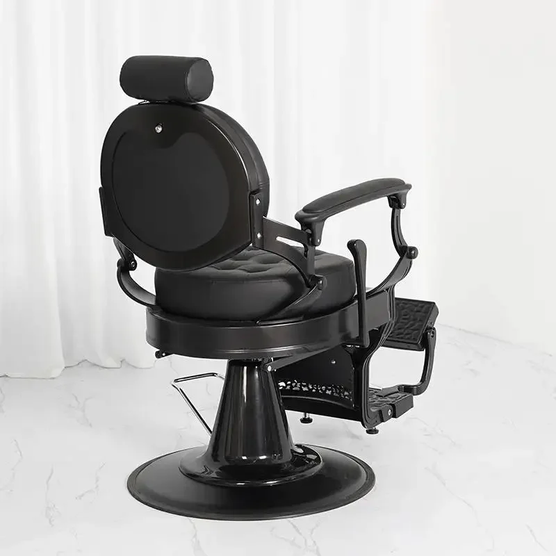 Workshop Adjustable Barber Chair Shampoo Styling Tattoo Wash Men Recliner Barber Chair Salon Barber Accesories