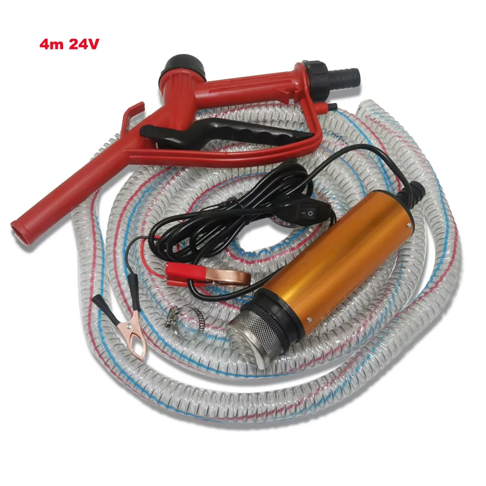 1 قطعة المحمولة الصغيرة 12 فولت الكهربائية تيار مستمر موزع وقود الديزل 24 فولت مضخة زيت كهربائية مضخة السيارات مضخة زيت الديزل أخف وزيت