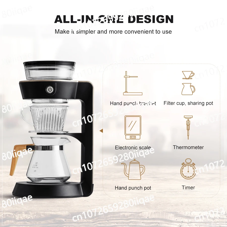 High quality filter cup food grade portable coffee machine self-service coffee machine cold brew coffee machine