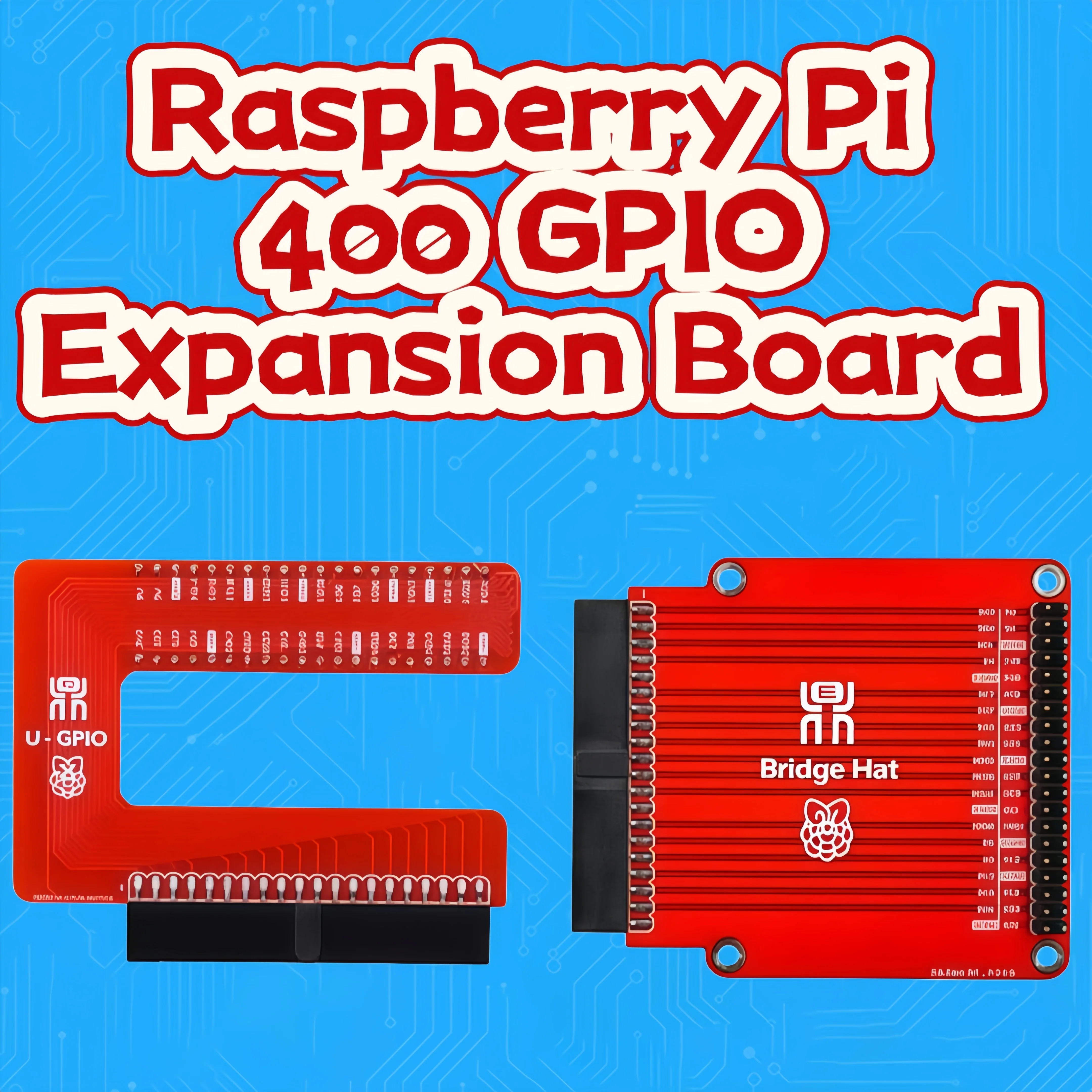 

Плата расширения GPIO для Raspberry Pi 400, соединительный кабель GPIO, U-образная макетная плата