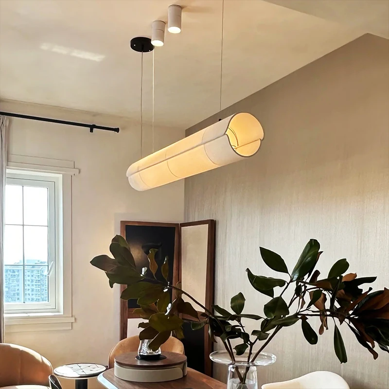 

Minimalist Modern Creative LED Pendant Lights Japan Wabi-sabi Chandelier Home Room Decoration for Dinning Bedroom Lamps Fixtures