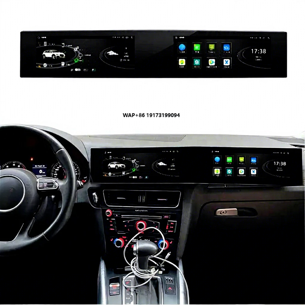

Dual System Screen for Q5 2009-2017 Android Navigation CarPlay DSP 360 Reversing Built-in
