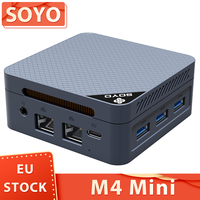 SOYO M4 Mini Mini PC, Intel N150 4 Core Max 3.6GHz, 12GB LPDDR5 RAM 512GB SSD, DP 4K Triple Display, WiFi 5 Bluetooth 5.0