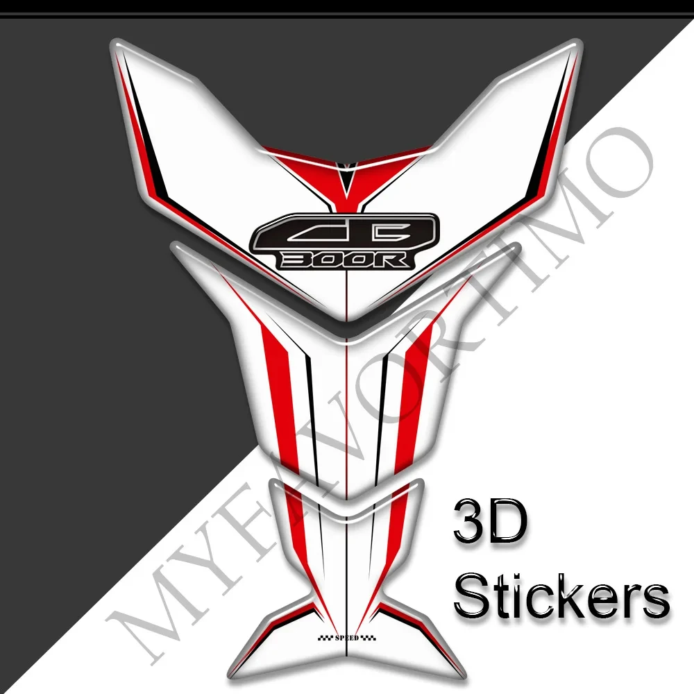 2018-2022 Motorcycle Grips Tank Pad Decals Gas Fuel Oil Kit Knee Protector For Honda CB300R CB 300R