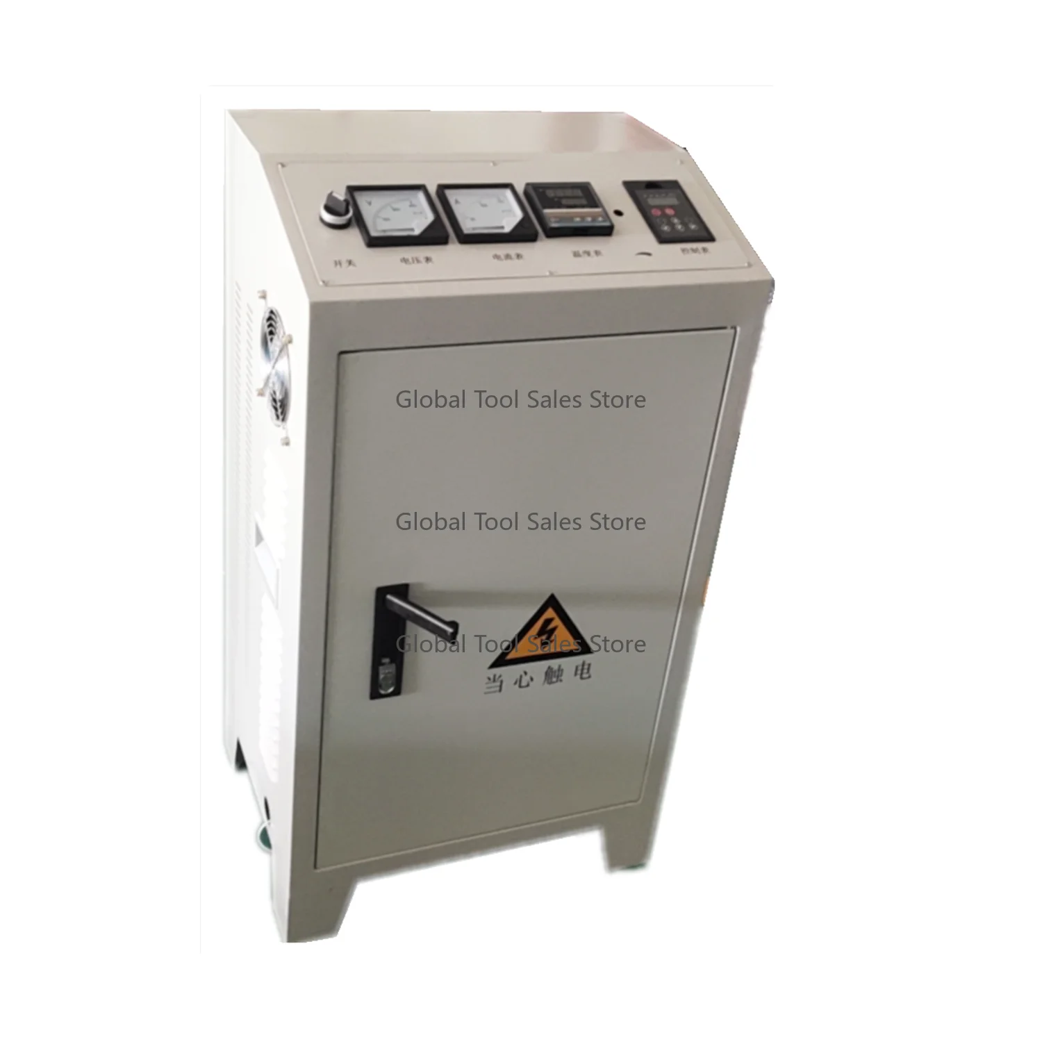 Automatic Cabinet Electromagnetic Induction Heater, 80KW 380V 3P Industrial Heating Equipment for Plastic Screw Barrel and Alloy