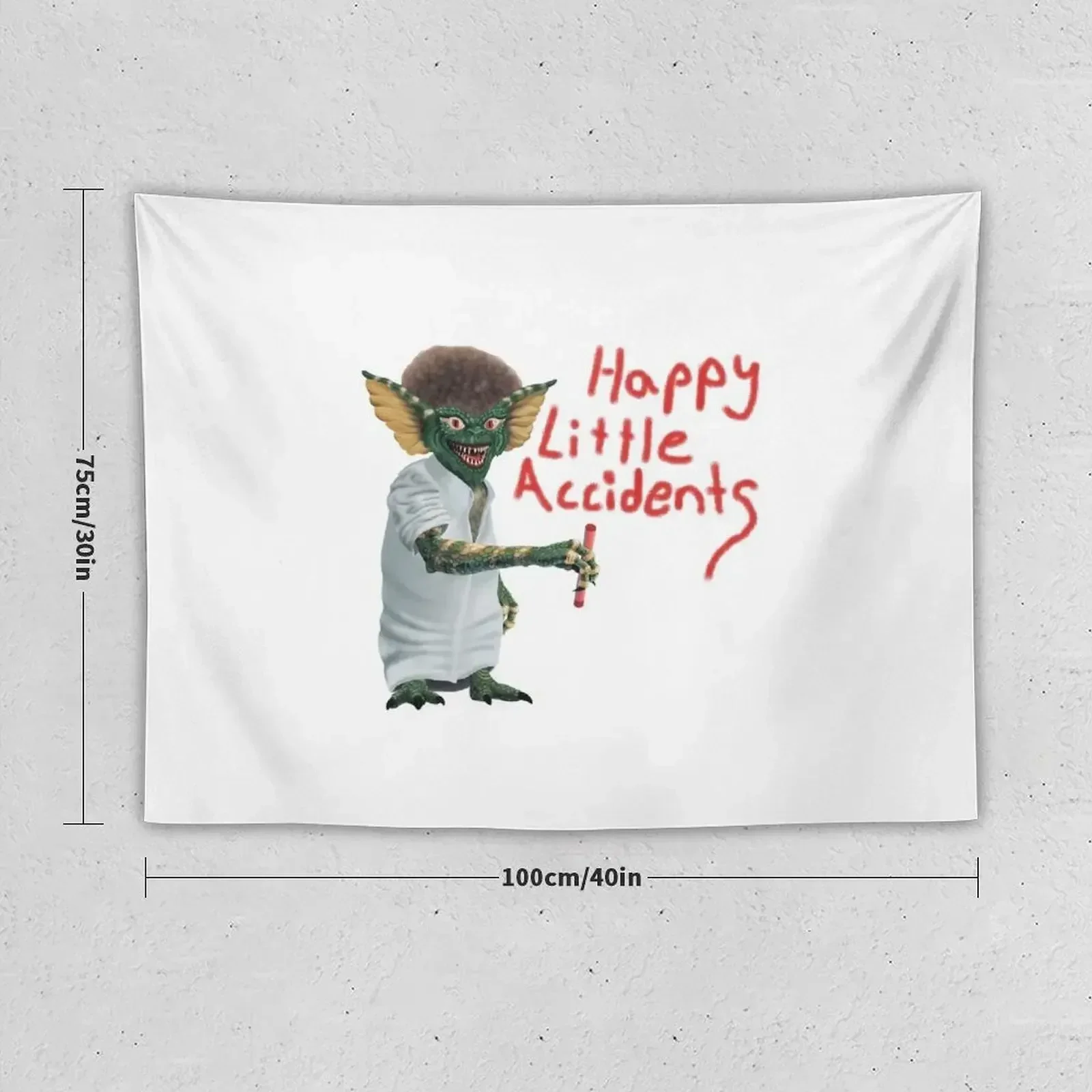 Happy little accidents Tapestry Wall Tapestries Decorative Wall Decoration For Bedroom Custom Tapestry