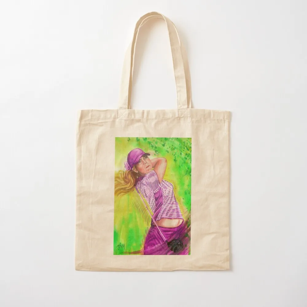 Paula Creamer Tote Bag free delivery bags Woman shopper bag cloth bag woman shoping Canvas Tote