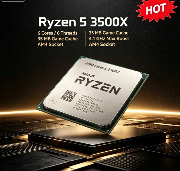 amd-ryzen-5-3500x-per-gaming-desktop-6-core-6-thread-41ghz-boost-32mb-cache-socket-am4-6-core-nativi-multitasking-fluido