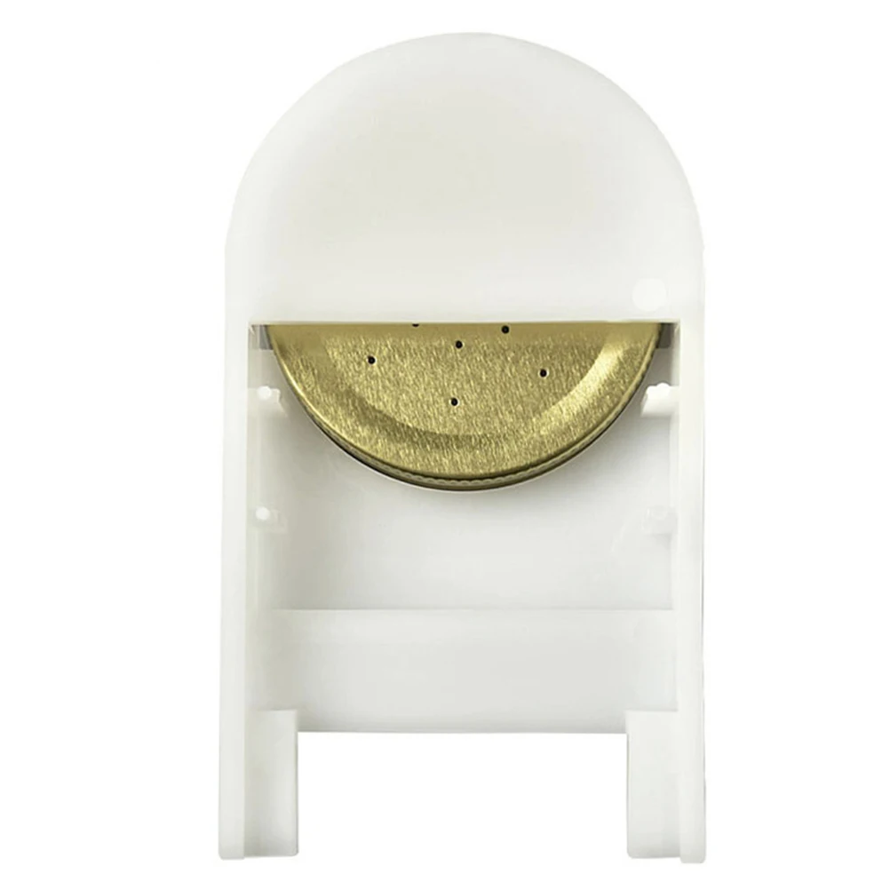 

Beehive Entrance Feeder Plastic Bee Feeder Perforated Lid Easy Install Refill Monitoring Honey Farming Supplies Garden Tools For
