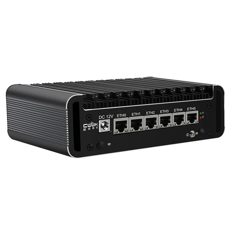 11 Generation 6 Network Port 2.5G Core i5-1135G7 Mini Host Soft Routing Layer 10 PCB/M.2 NVMe/HDMI2.0 low Power Router