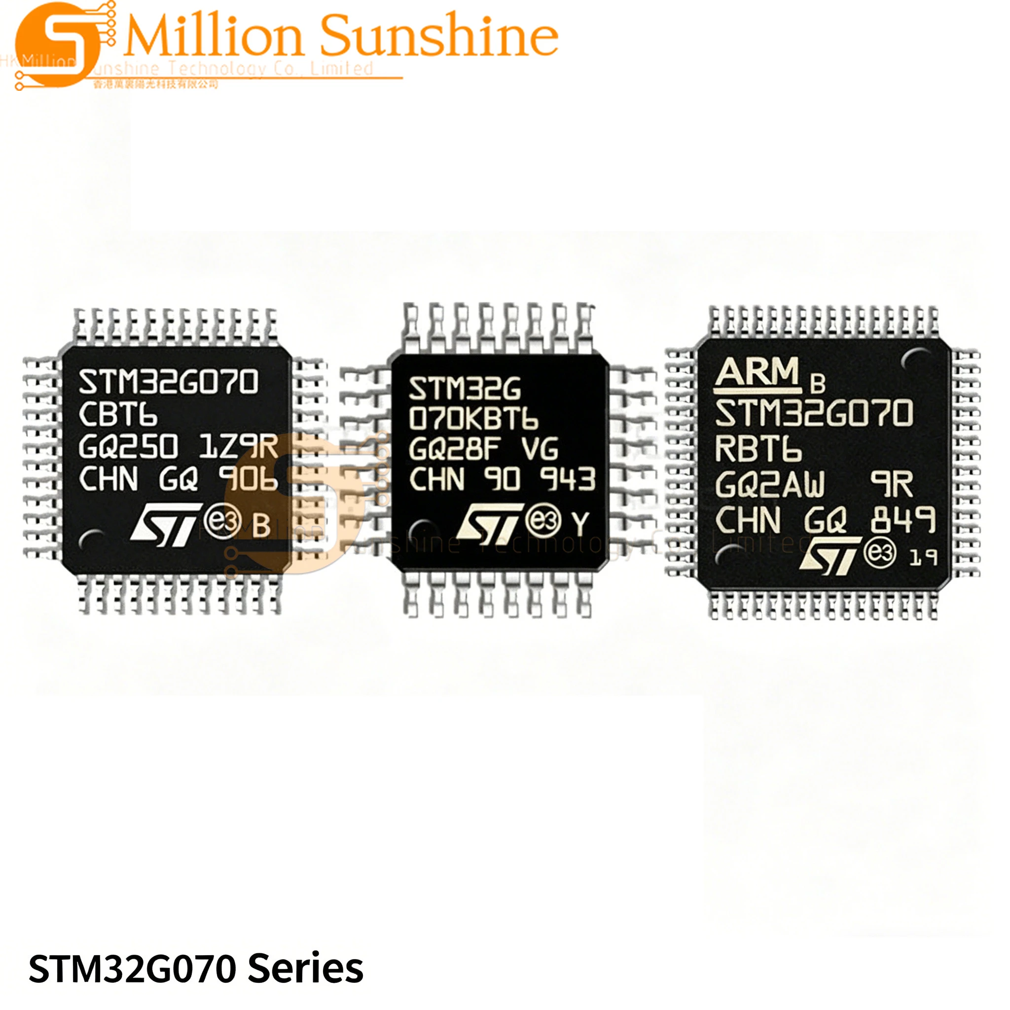 5pcs STM32G070RBT6 STM32G070CBT6 STM32G070KBT6 STM32F070RBT6 STM32F070CBT6 LQFP-64 LQFP-48 LQFP-32 TSSOP-20 MCU IC
