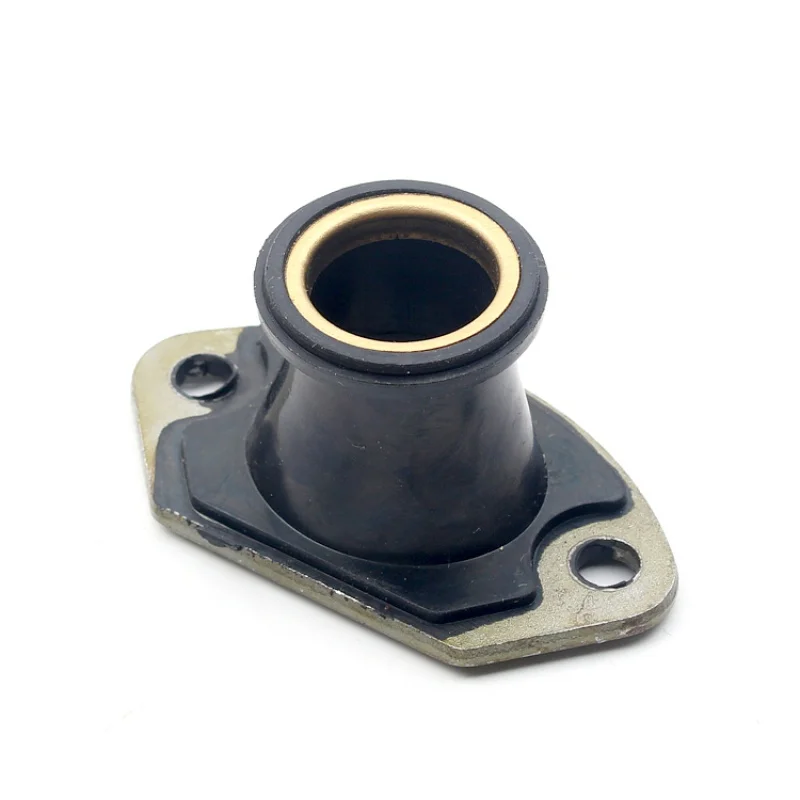 Rubber Intake Manifold Carburetor Adaptor Copper Gasket For Chinese Chainsaw 45cc 5200 5800 52cc 58cc Spare Parts