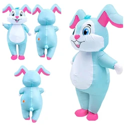 Easter Bunny Inflatable Cosplay Costume Adult ET Alien Rabbit Fantasy Stage Performance Festival Carnival Party Clothing