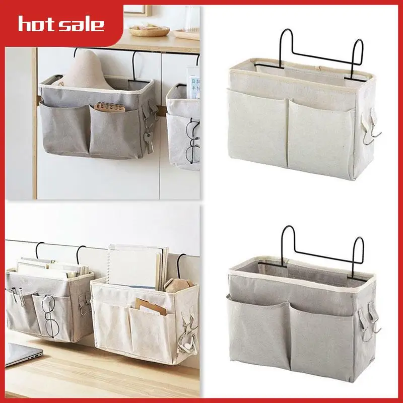

A33R-Bedside Hanging Bag Storage Bag Bedroom Magazine Storage Bag Toy Rack Baby Tissue Box Home Storage Bag