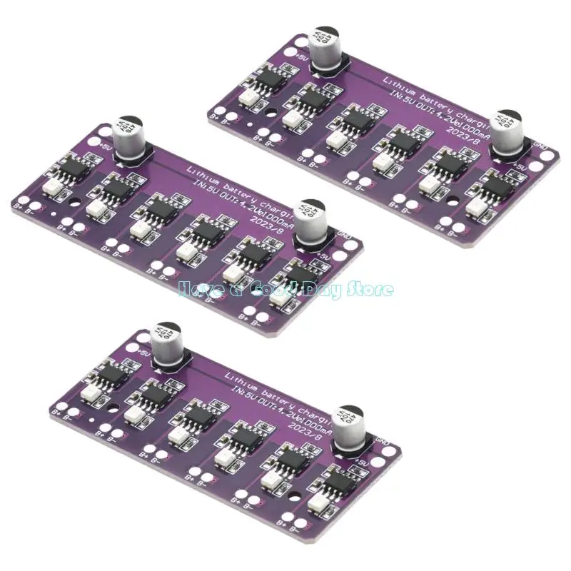 462D DC5V 6V Input 18650 Battery Charging Module Intelligent Management Chargers Module for Enhanced Safety and Flexibility
