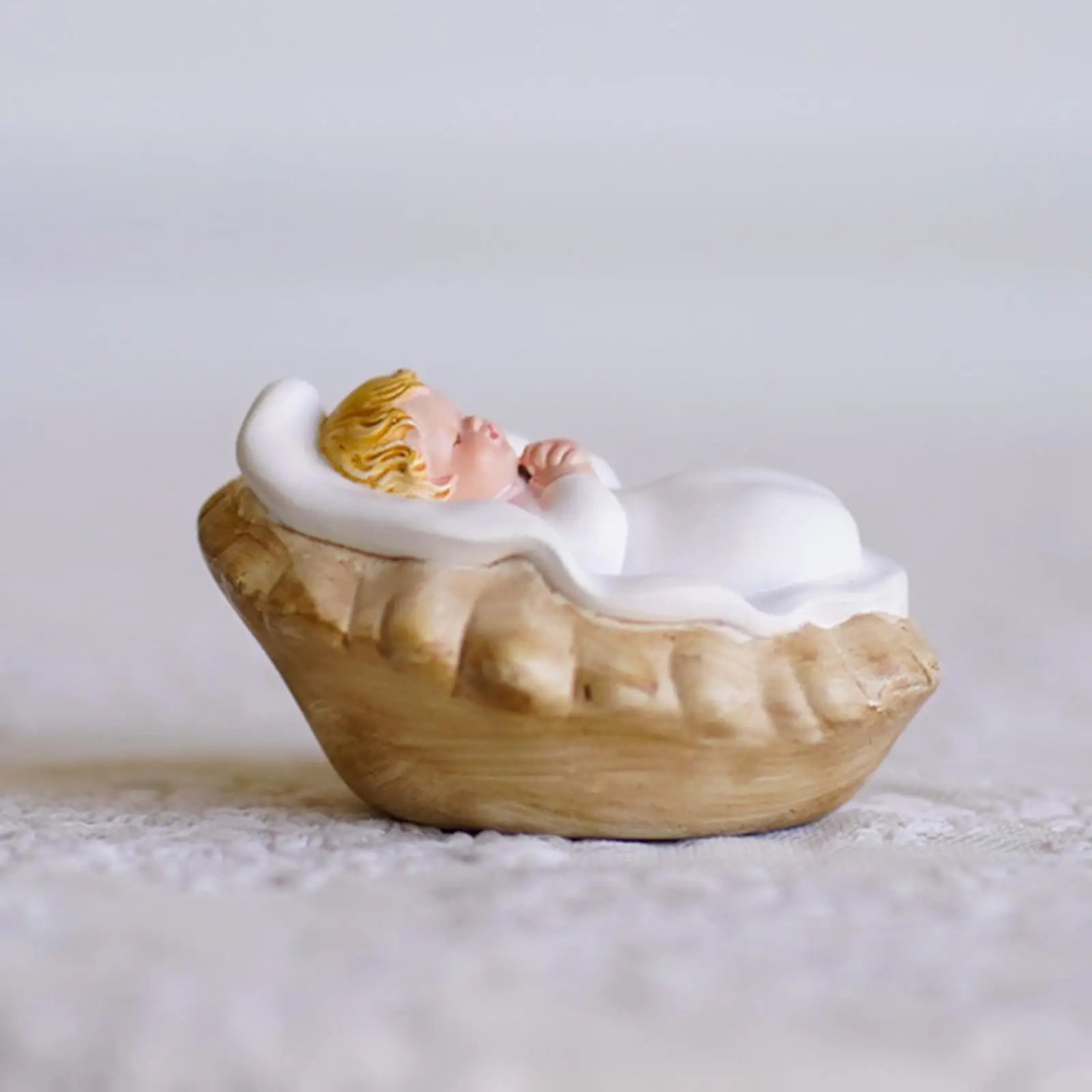 11Pcs Nativity Figurine Worship Ornament Decor Holy Family Manger Set Birth of Jesus Statue Set for Office Tabletop Shelf view 4