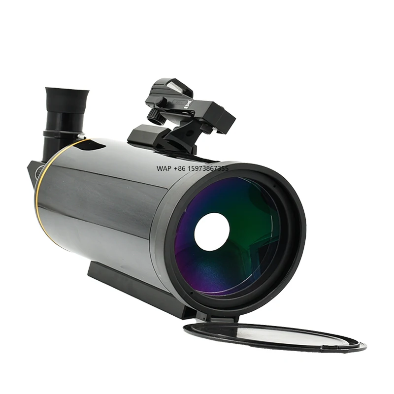 

EQMK 90mm Professional Astronomical Outdoor Telescope with 1250mm Focal Length and 50x Optical Eyepiece 1.25 Inch