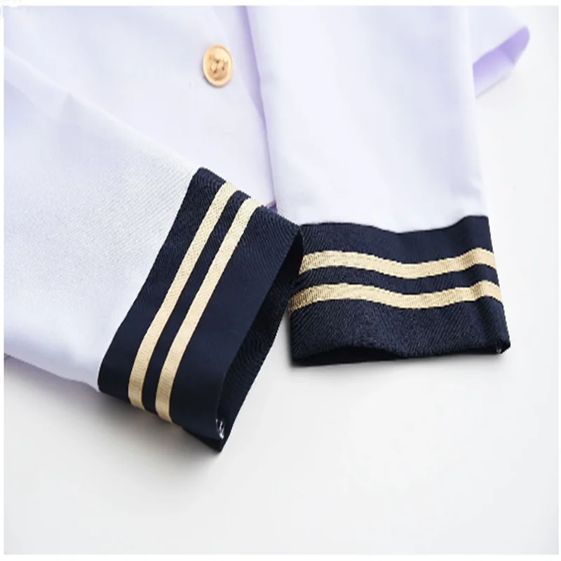 Chorus performance school JK uniform dress long sleeve shirt pleated skirt sailor suit winter Japanese school girl student unifo