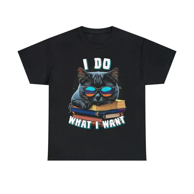 

Футболка I Do What Want Cat S 5XL