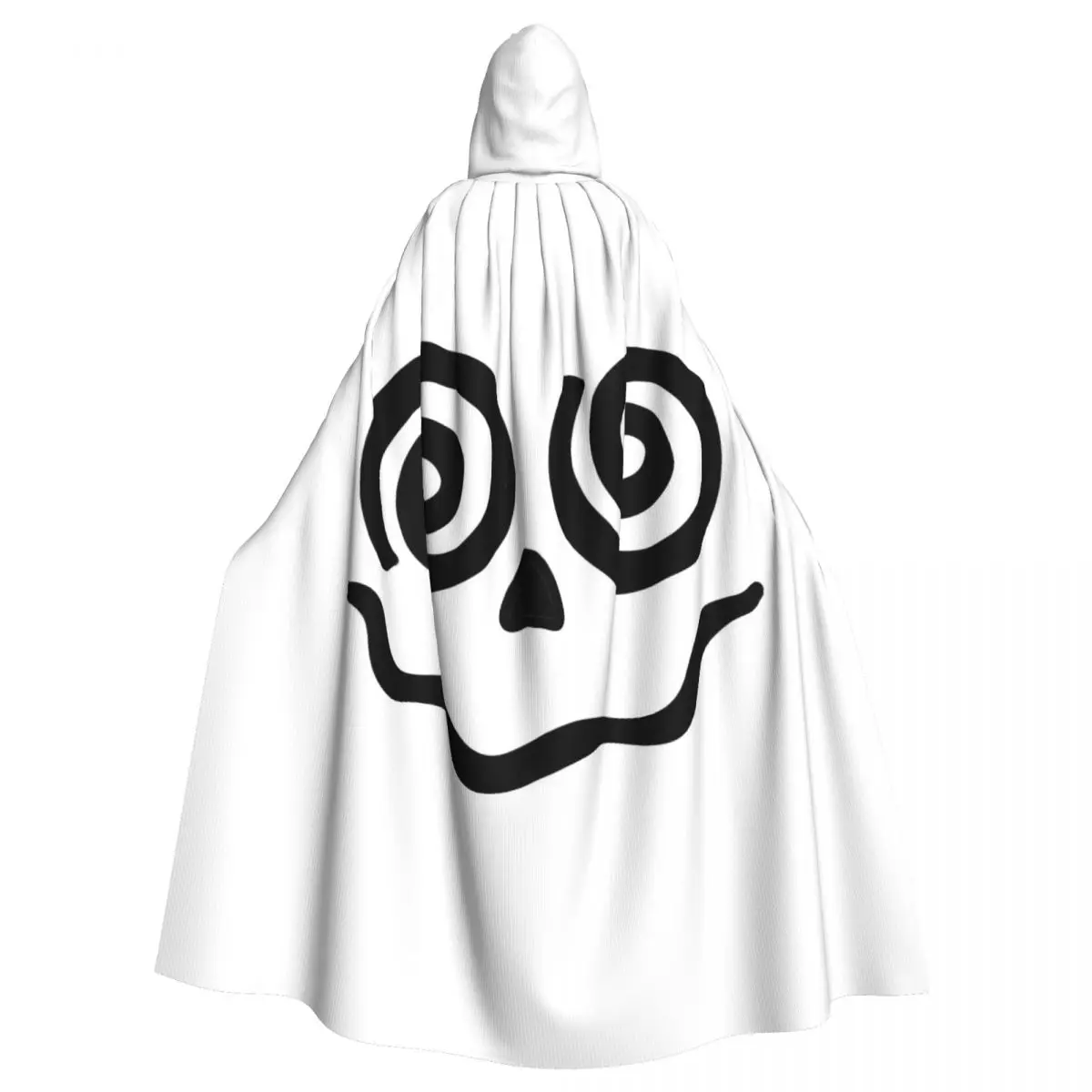 Monster Face Kawaii Long Hooded Cloak for Aldult Halloween Cosplay Cape
