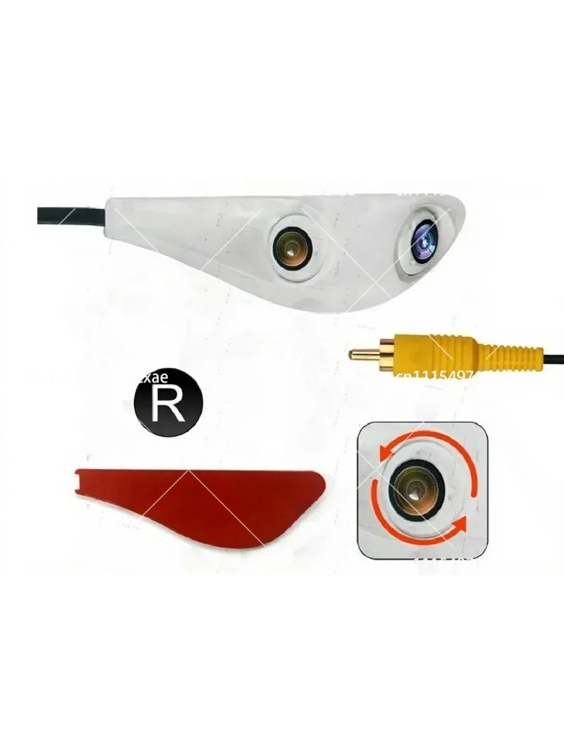Blind Spot Front Rear Integrated Camera, Left Right Side View CMS Electronic Rearview Mirror System