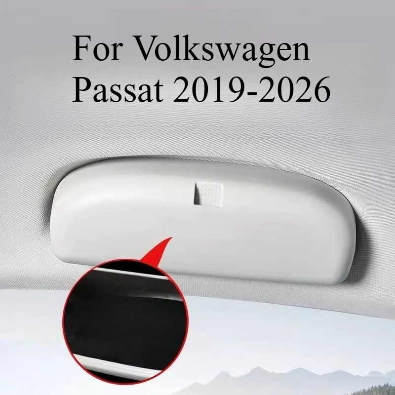 

For Volkswagen Passat 2019-2026 Car Glasses Case Clip Decoration Modified Car Inner Handle Glasses Case Lossless Installation