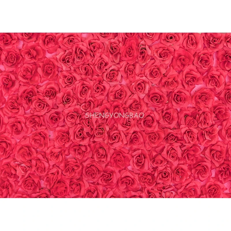 Vinyl Valentine's Day Photography Backdrops Wooden Board Flower Party Backgrounds Birthday Decor Photo Backdrop 191216 VVA-01