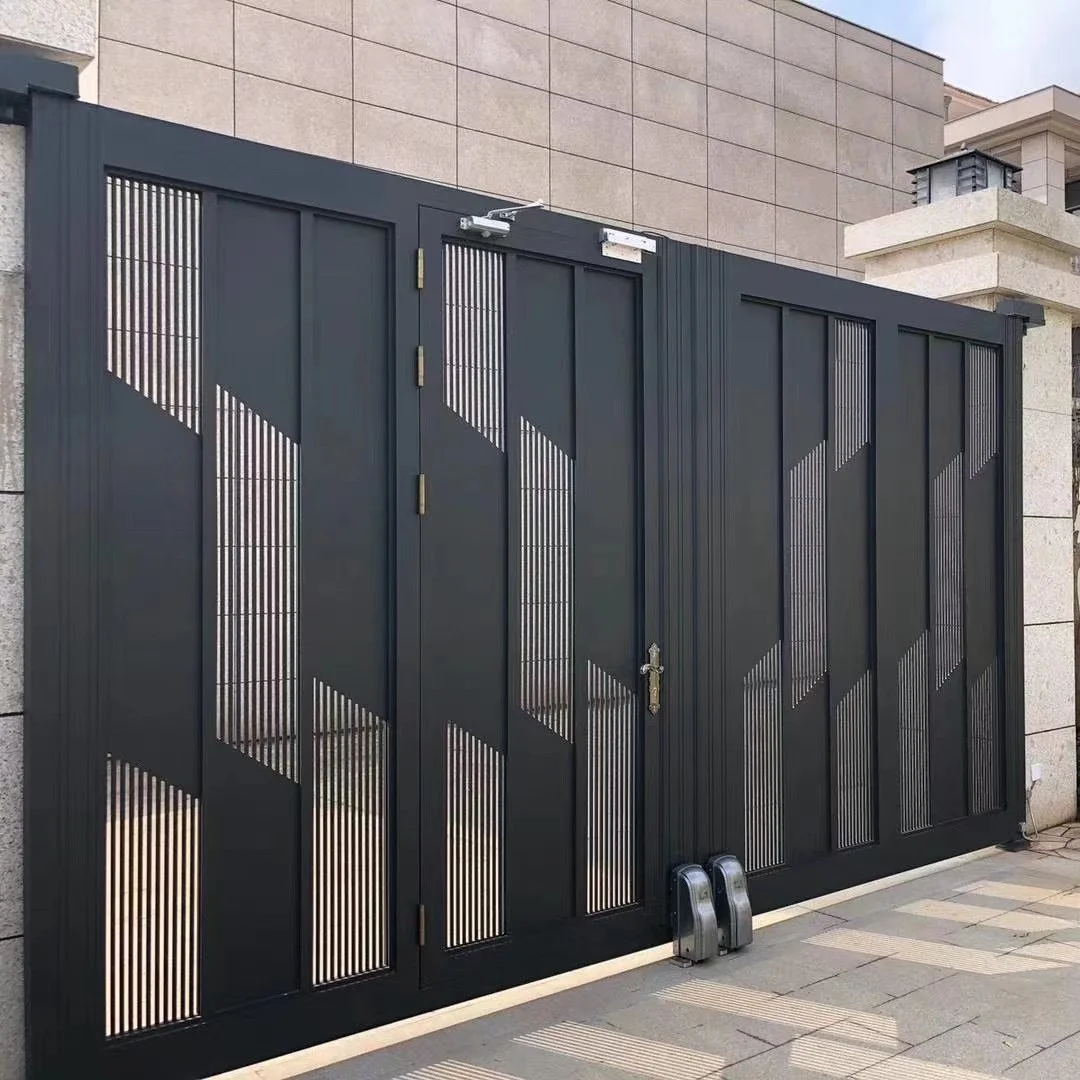 Iron Gate Durable Aluminium Gate with Modern Design for Enhanced Security