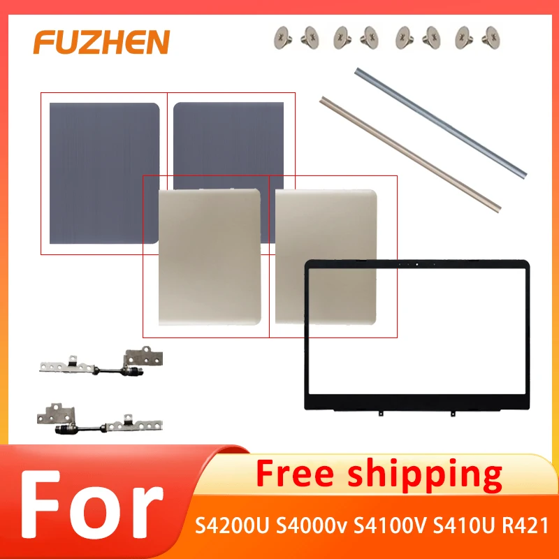 

For S4100V S4200U S4000V S410U R421U LCD Back Cover/Front Bezel/Hinges/Hinge Cover