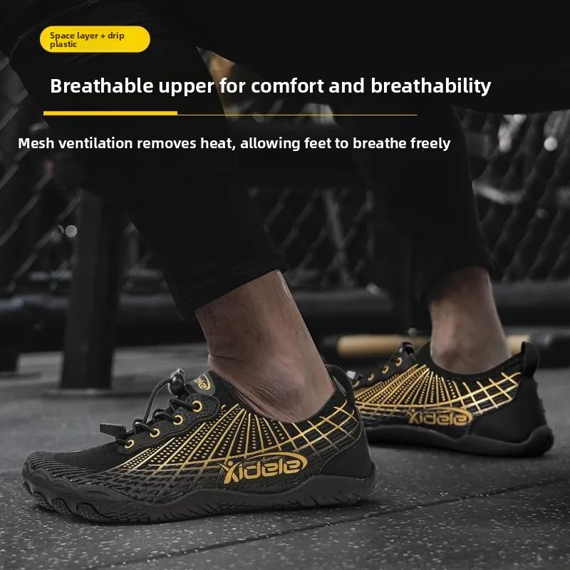 

Naked Foot Fitn Yoga oes Мужская тренировка в помещении с пятью пальцами Sports oes Jump Rope Упражнения для босиком Sensation Gym oes