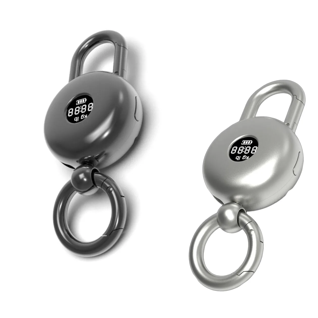 1PCS Mini Hook Scale Digital Suitcase Scales Hanging Weighing Pocket Key Chain Weight Gauge Measuring  Power Tool Type-C