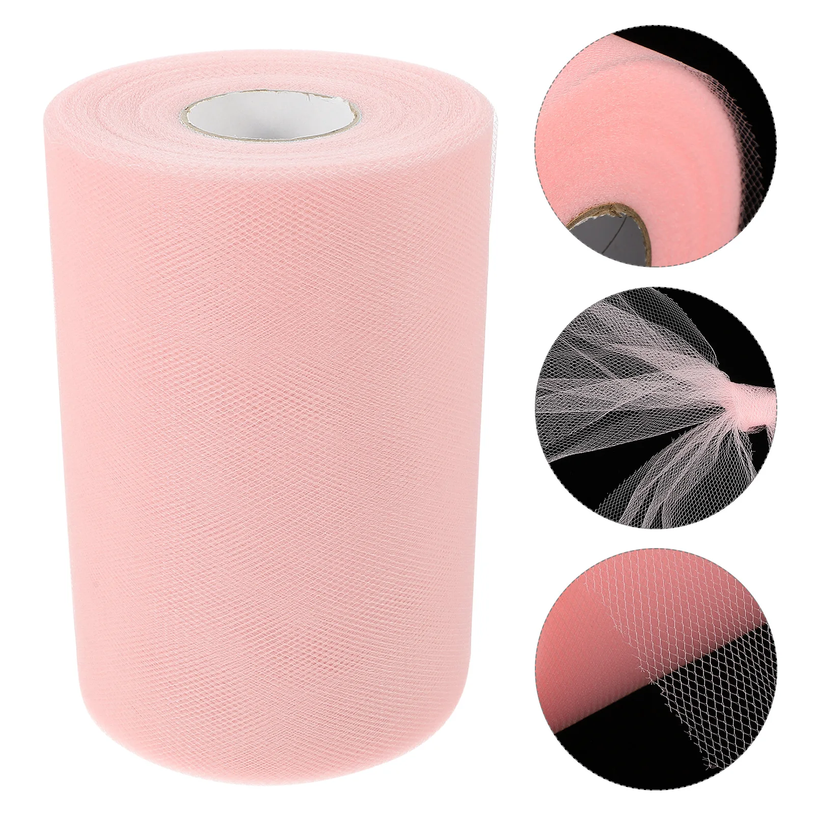 

1 Roll Diy Tulle Fabric Roll Multi-Use Glitter Mesh Ribbon Wedding Party Home Decoration Craft Gift Wrapping Supplies Sparkling