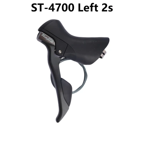 Imagen 2 del producto Shimano Tiagra 4700 palanca de cambios 10 velocidades lado derecho negro 2 velocidades izquierda solo 1 Uds palanca de Control Dual 4700 10s/2s serie TIAGRA