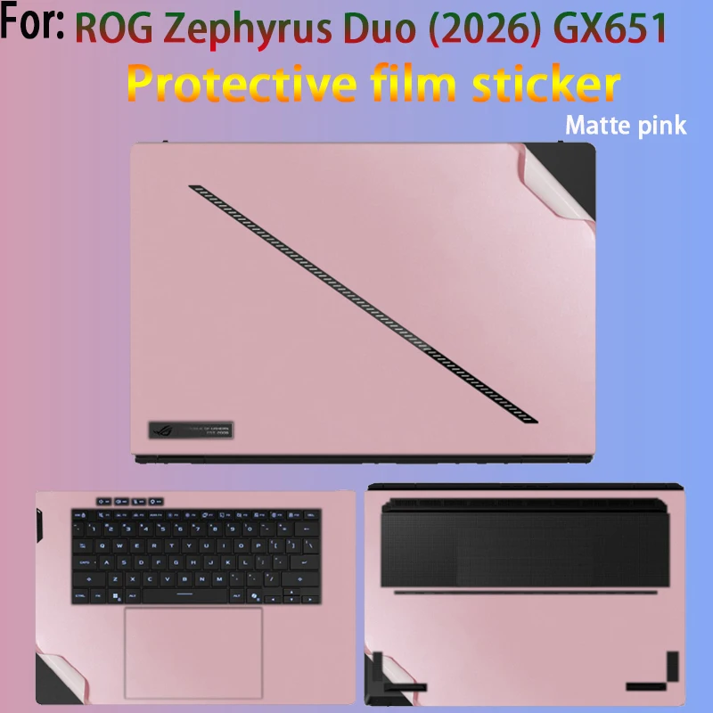 For New ROG Zephyrus Duo (2026) GX651 Protective Film Sticker Zephyrus G14/G16 2026/2025 Laptop Shell Film Body Film Skin Film