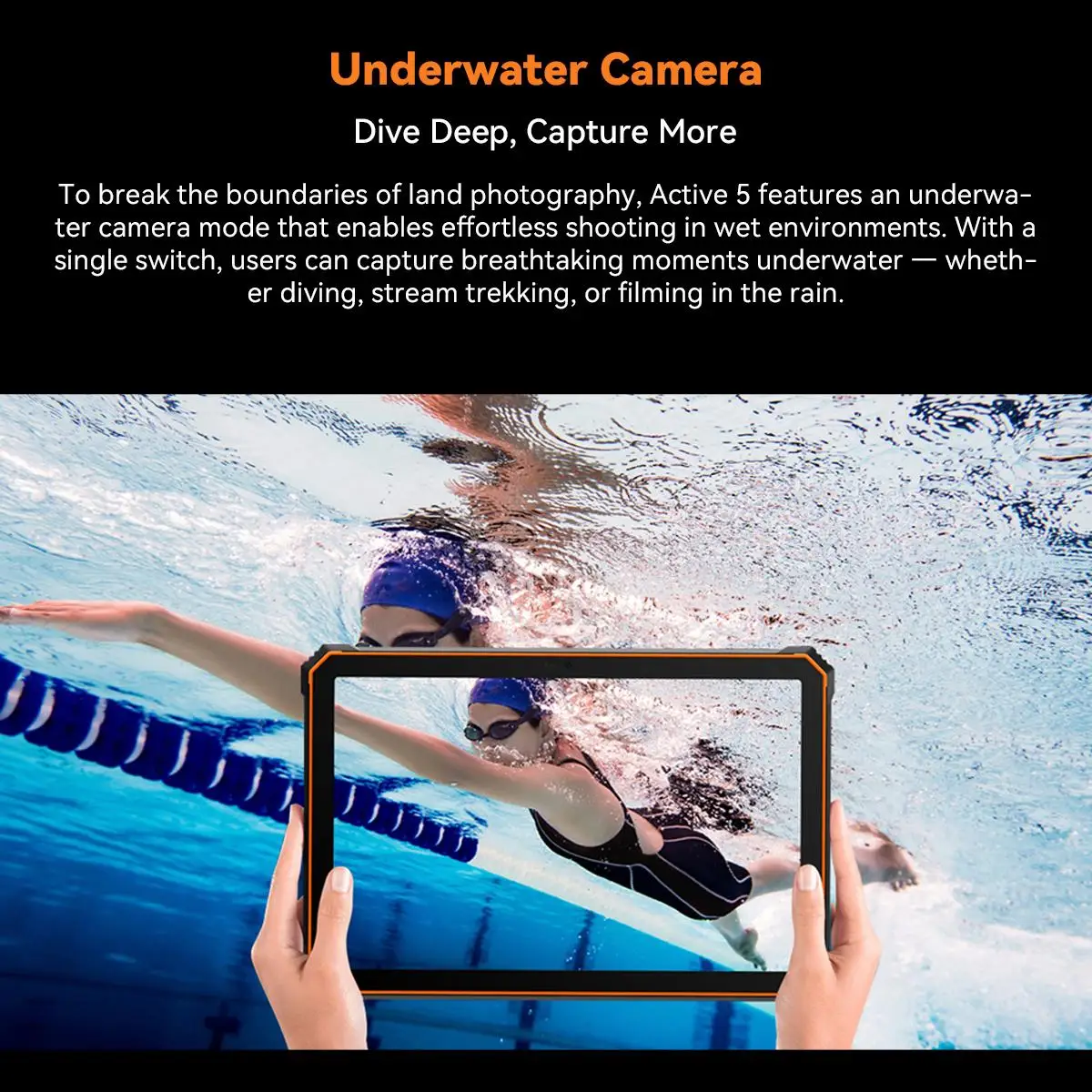 Blackview Active 5 Rugged Tablet 6GB+128GB 8.68'' Android 15 Unisoc T615 Octa Core AI Mini Pad 13MP 6600mAh 18W 4G Tablet PC