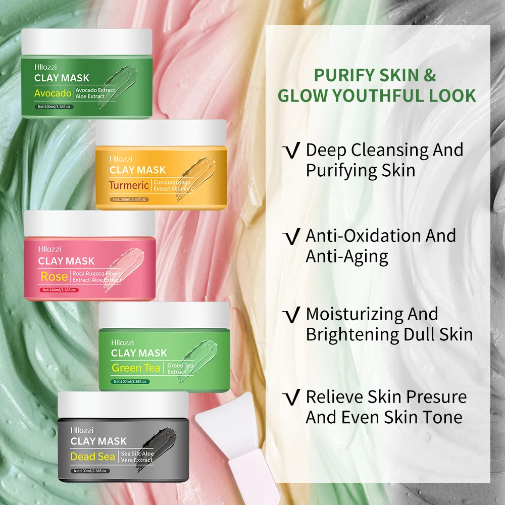 Masker lumpur pembersih wajah  - Bentonite Clay Mask ulasan dan harga